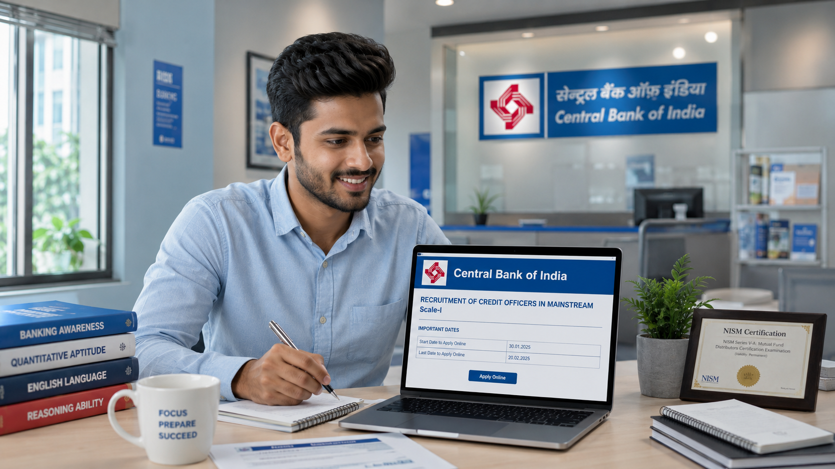 Central Bank of India Apprentice Recruitment 2026